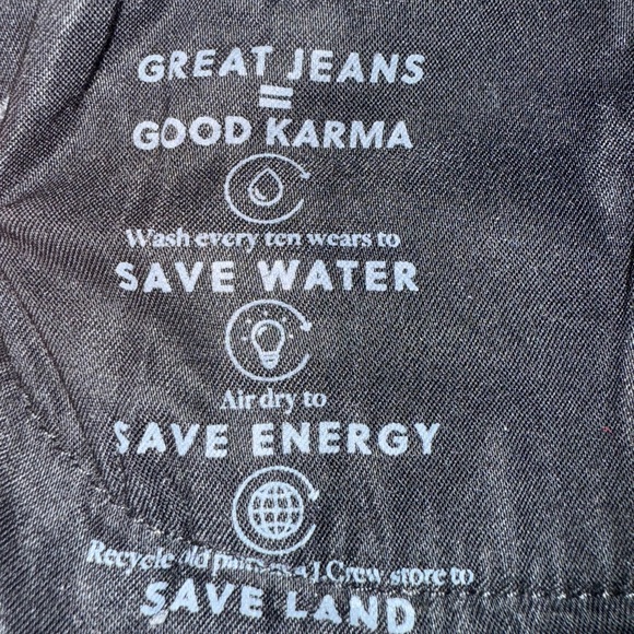 J.Crew Curvy Toothpick Jeans | Size 24 | Dark Wash Stretch Denim - Picture 8 of 8